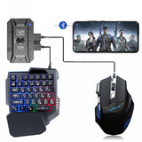 Plug and Paly Gamepad PUBG Mobile Bluetooth 5.0 Controller Gaming Keyboard Mouse Converter For Android Phone Adapter for IOS