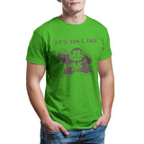 Donkey Kong T Shirt On Like Donkey Kong Vintage 80s Gaming Tee Men's T-shirt Print 100% Cotton Black Retro 27776