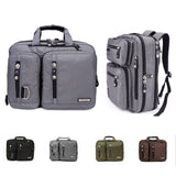 17.3/18.4 Inches Gaming Laptop Briefcase 3-in-1 Multi-Purpose Backpack Business Messenger Shoulder Bag Handbag