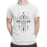 D20 Dice Minimalist DnD Tabletop RPG Gaming tshirt Clothes printed Comical t shirt for men Leisure top tee Famous